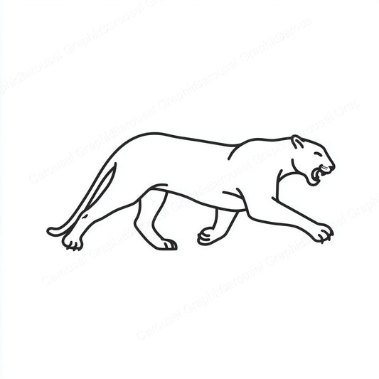 Panther Vector Graphic preview