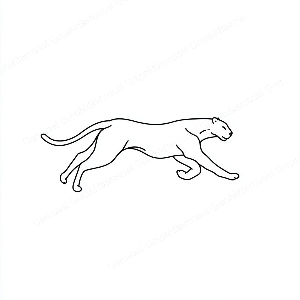 Panther Vector Graphic preview