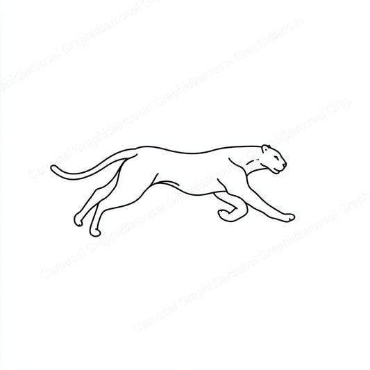 Panther Vector Graphic preview
