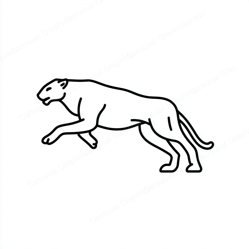 Panther Vector Graphic preview