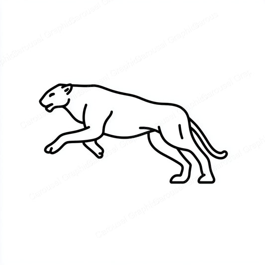 Panther Vector Graphic preview