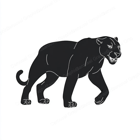 Panther Vector Graphic preview