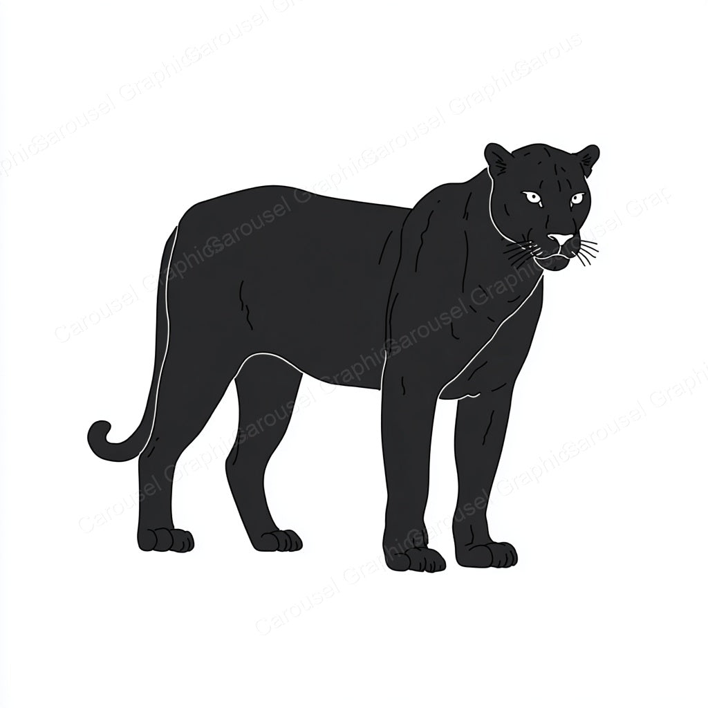 Panther Vector Graphic preview