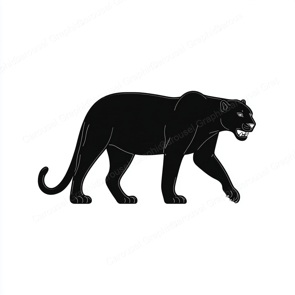 Panther Vector Graphic preview