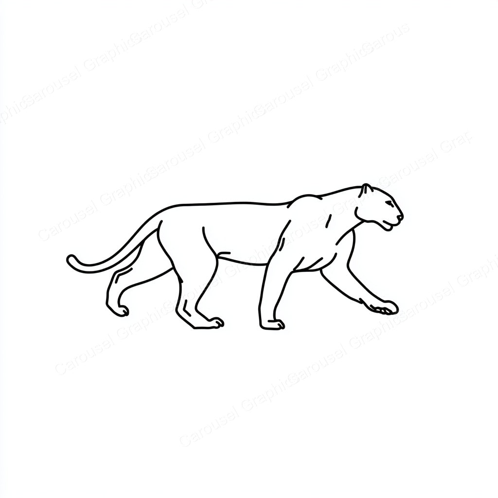 Panther Vector Graphic preview