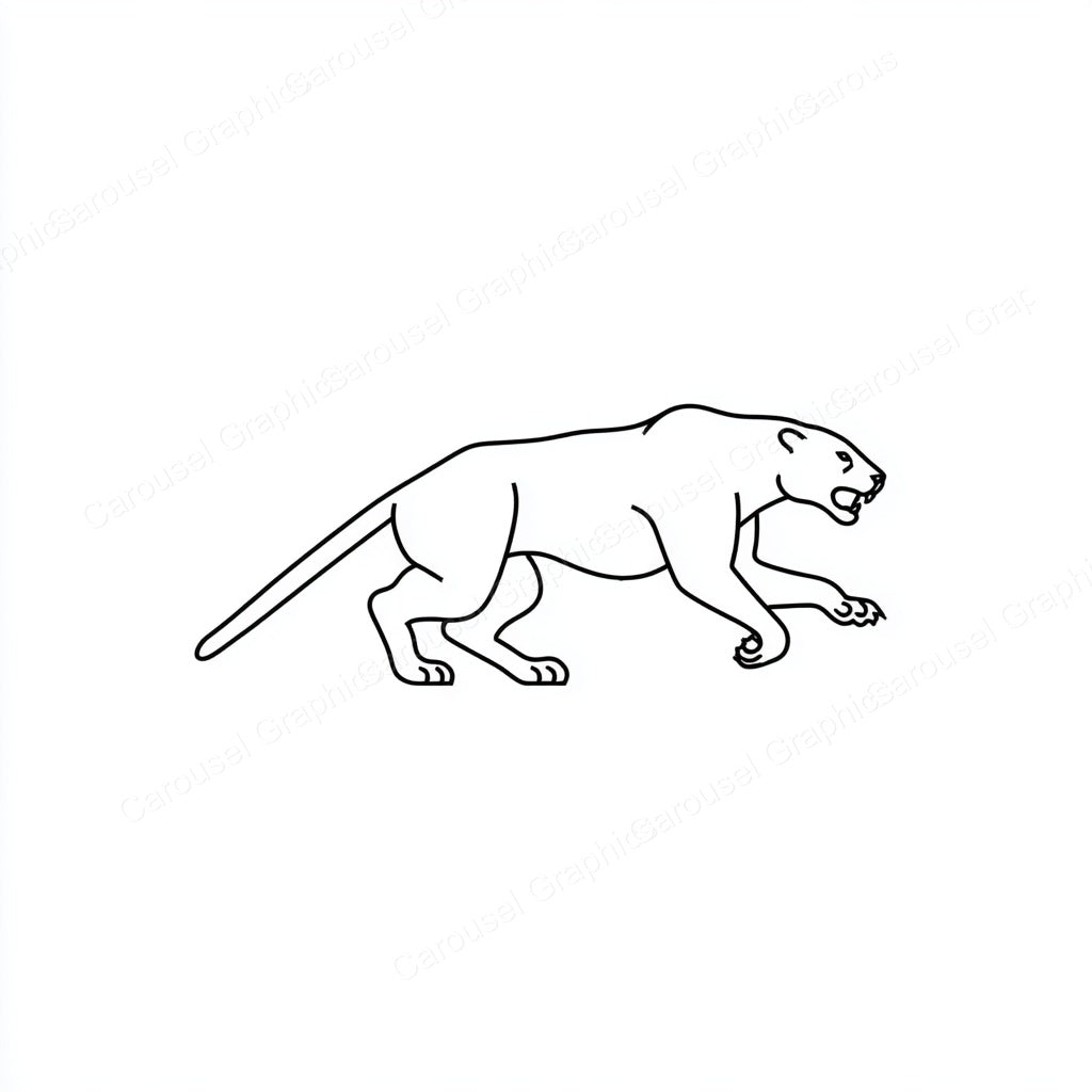 Panther Vector Graphic preview