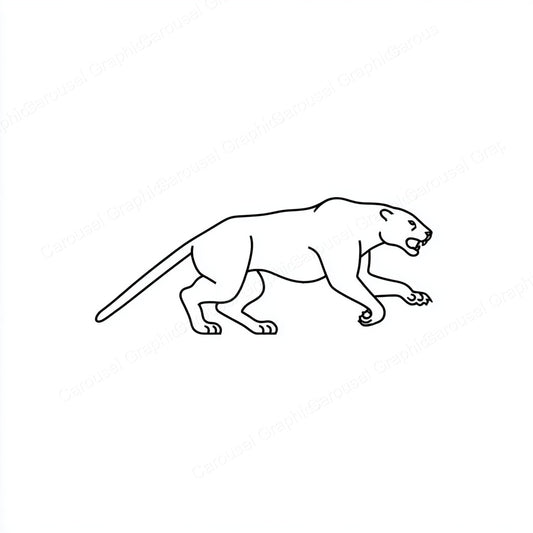 Panther Vector Graphic preview