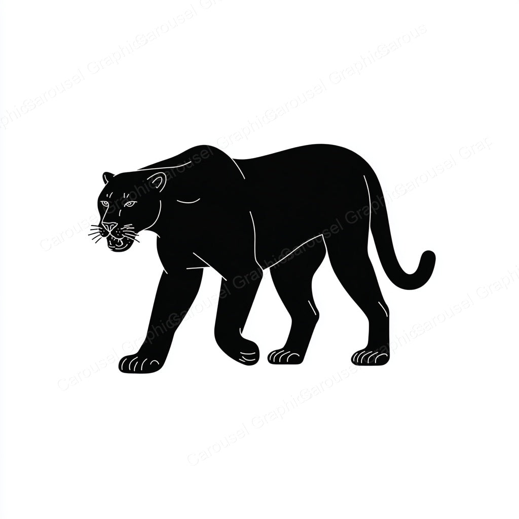 Panther Vector Graphic preview