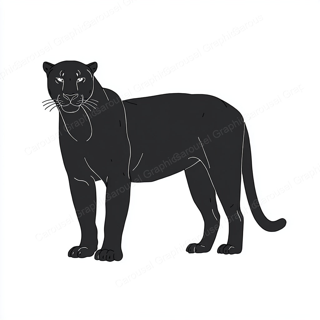 Panther Vector Graphic preview
