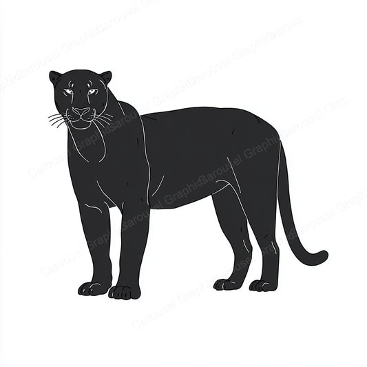 Panther Vector Graphic preview