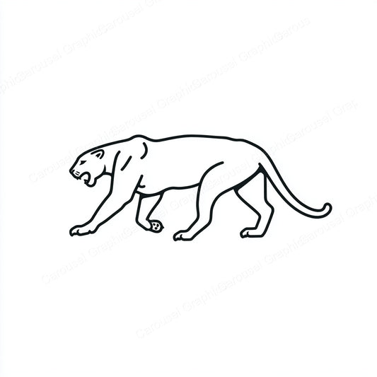Panther Vector Graphic preview