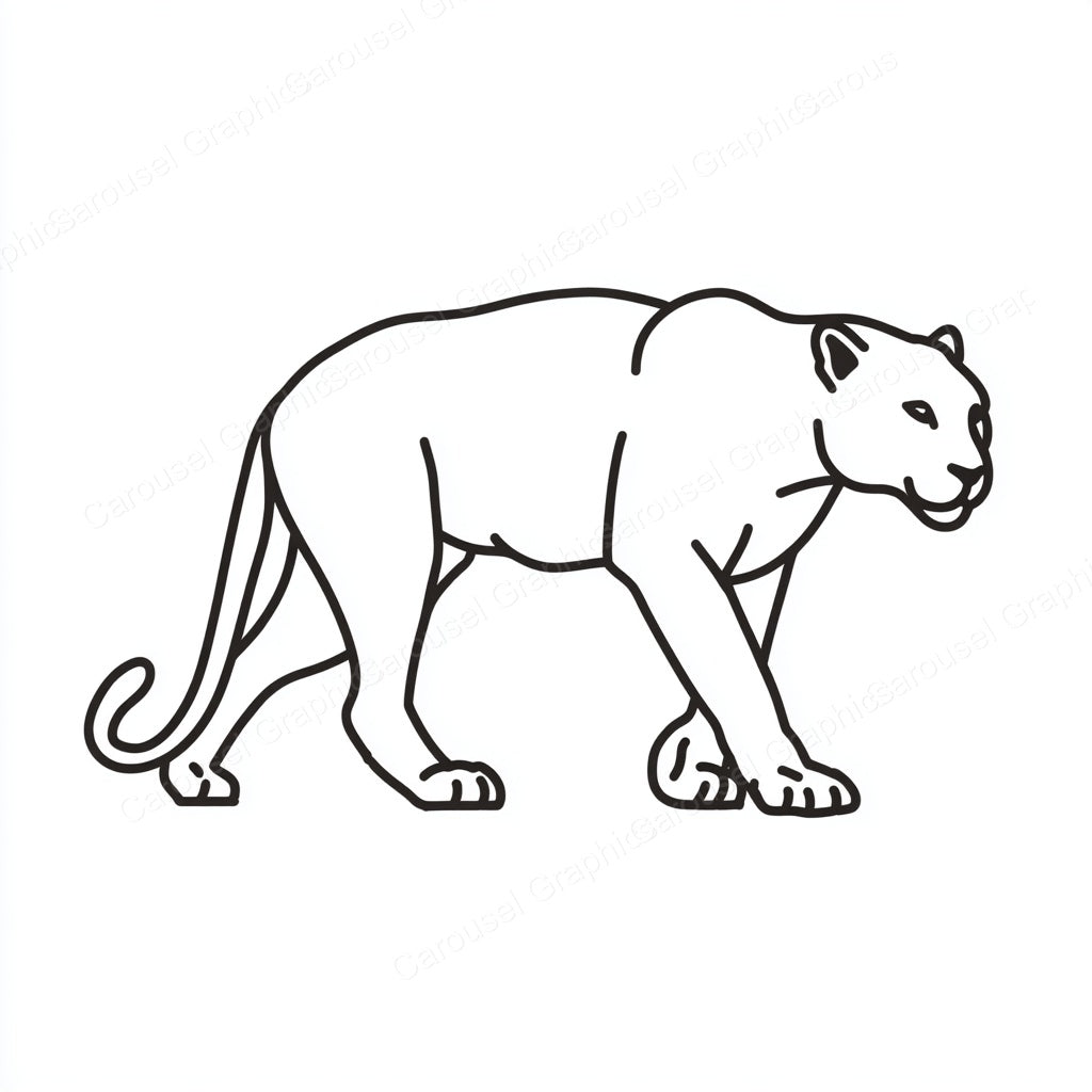 Panther Vector Graphic preview