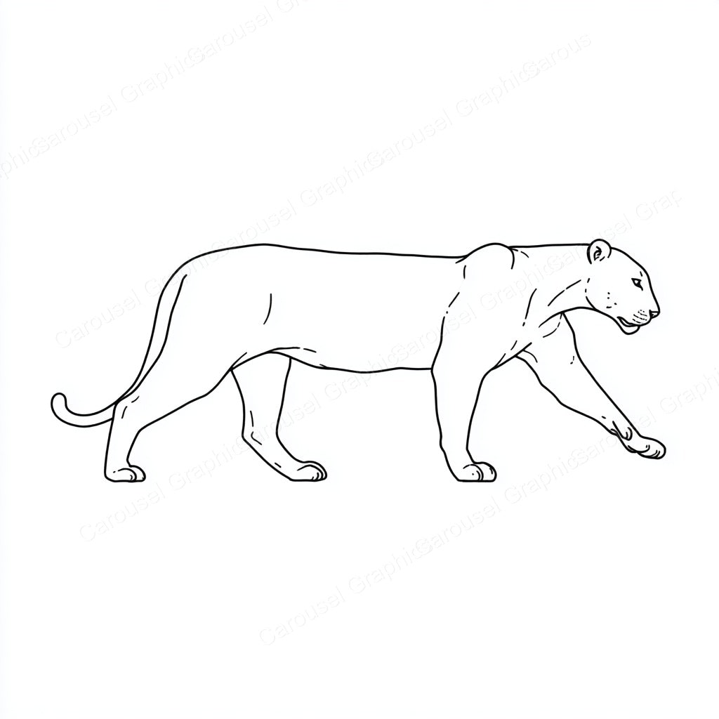 Panther Vector Graphic preview