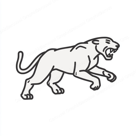 Panther Vector Graphic preview