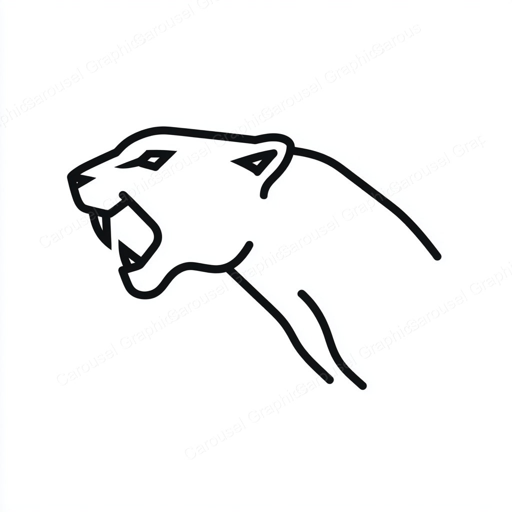 Panther Vector Graphic preview