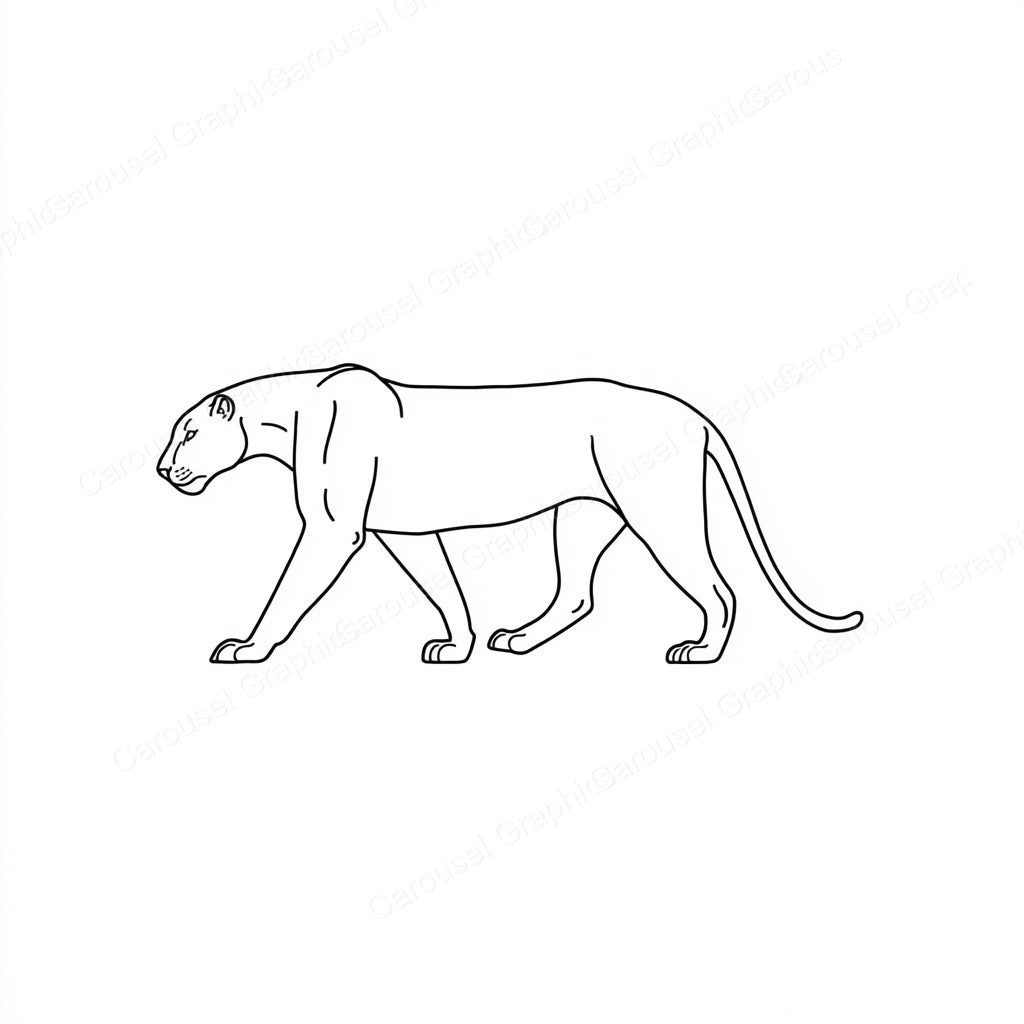 Panther Vector Graphic preview