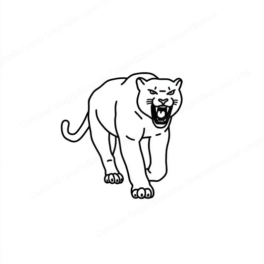 Panther Vector Graphic preview