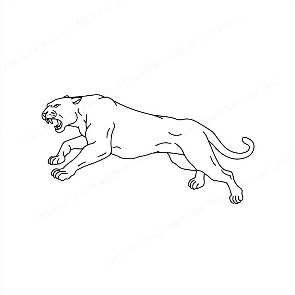 Panther Vector Graphic preview