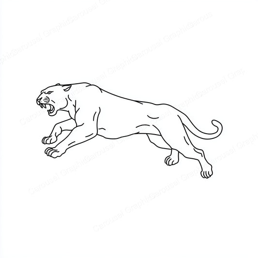 Panther Vector Graphic preview