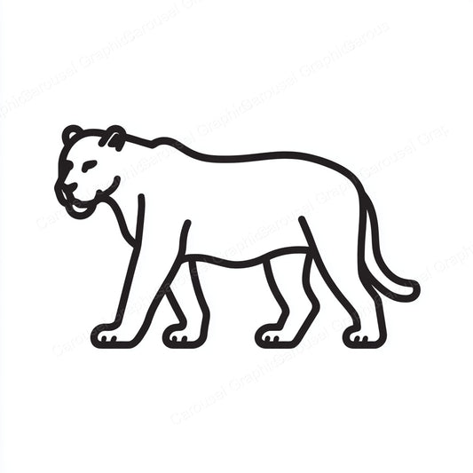 Panther Vector Graphic preview