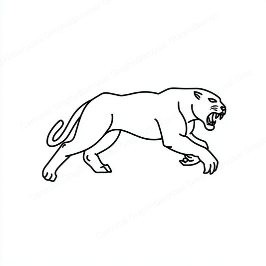 Panther Vector Graphic preview