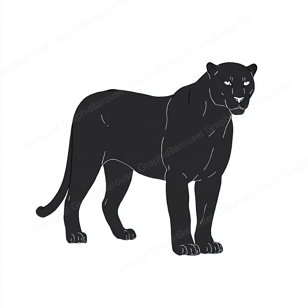 Panther Vector Graphic preview