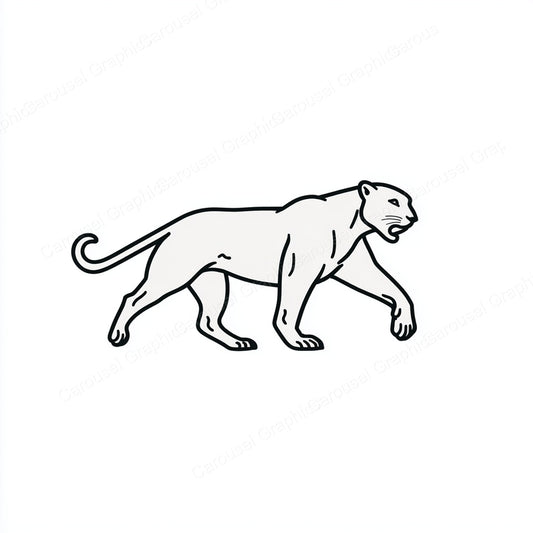 Panther Vector Graphic preview