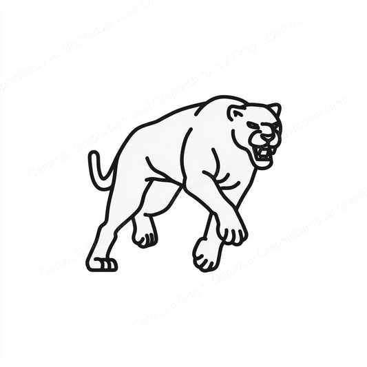 Panther Vector Graphic preview