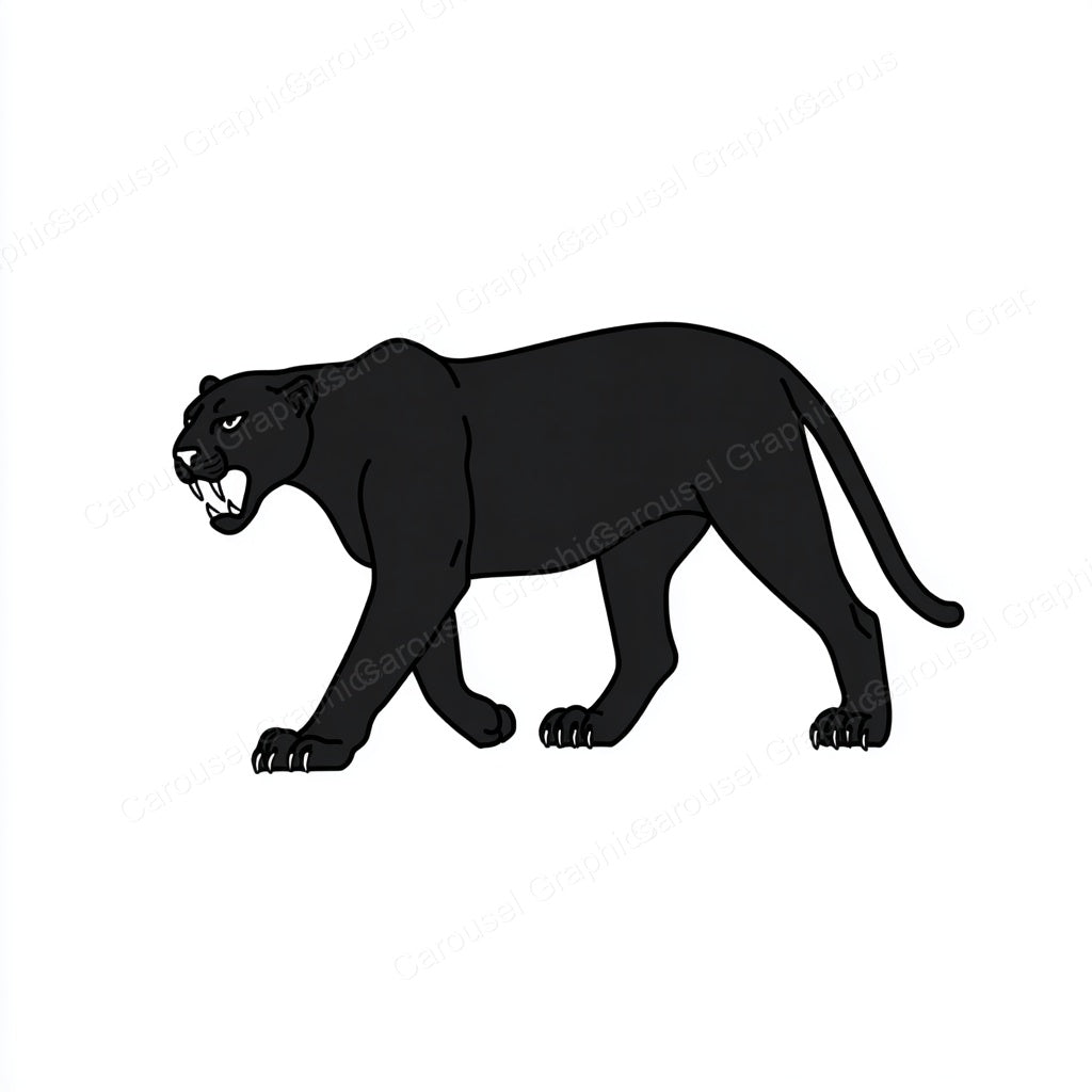 Panther Vector Graphic preview
