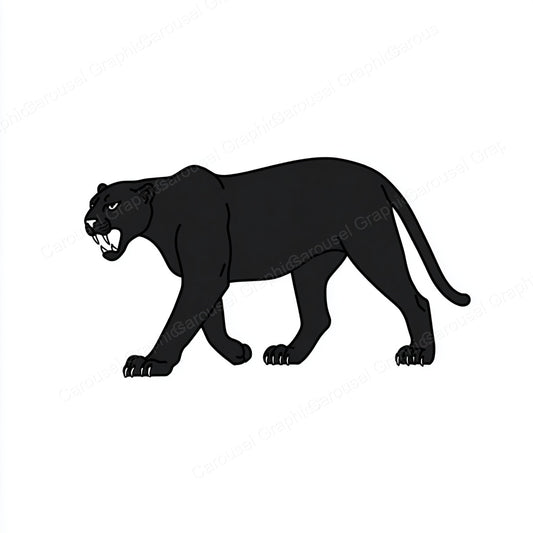Panther Vector Graphic preview