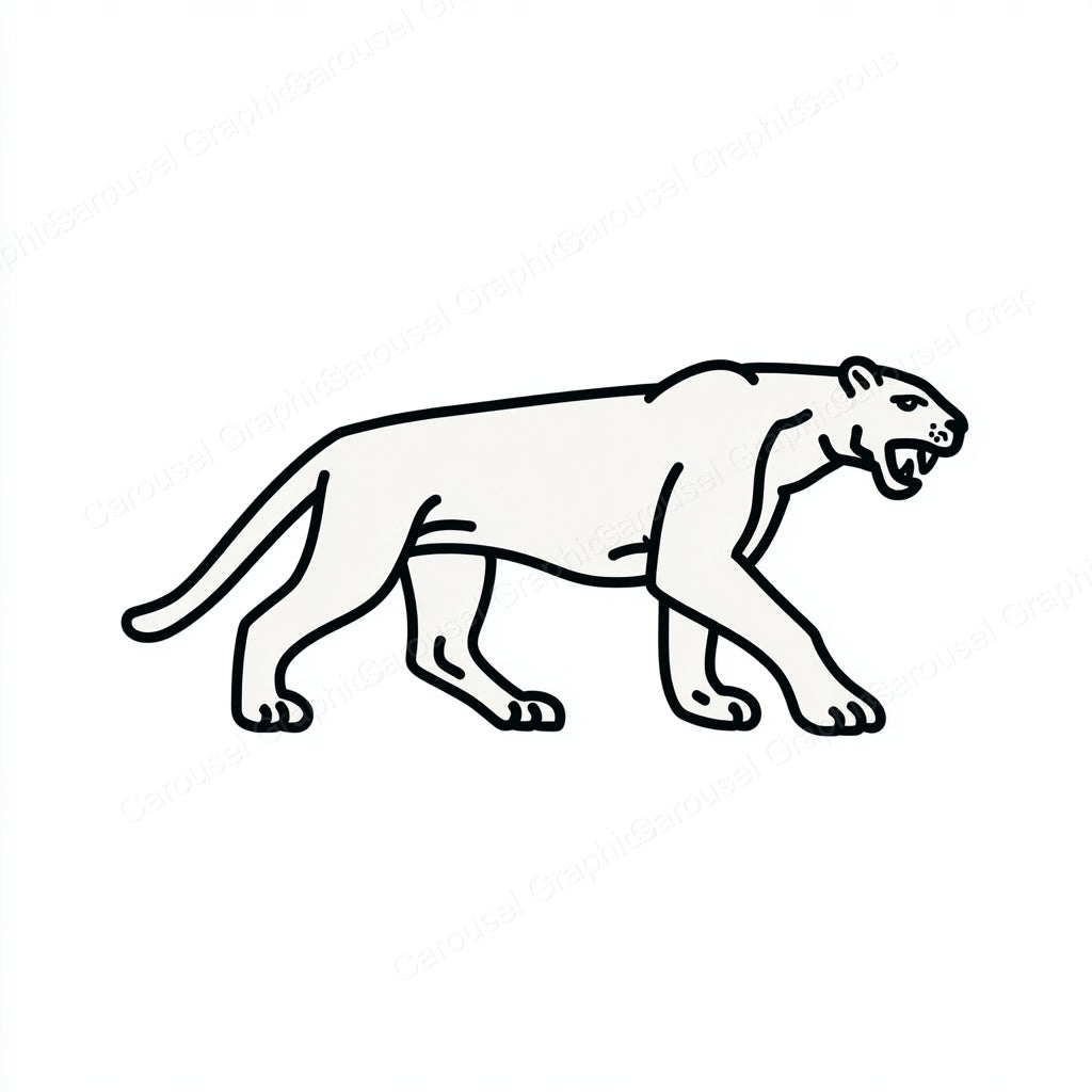 Panther Vector Graphic preview