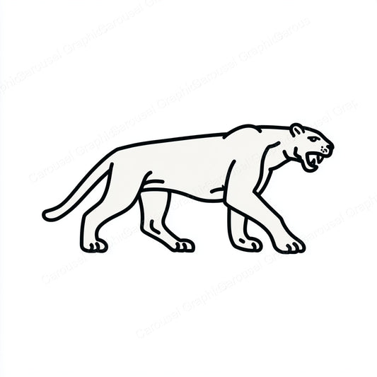 Panther Vector Graphic preview