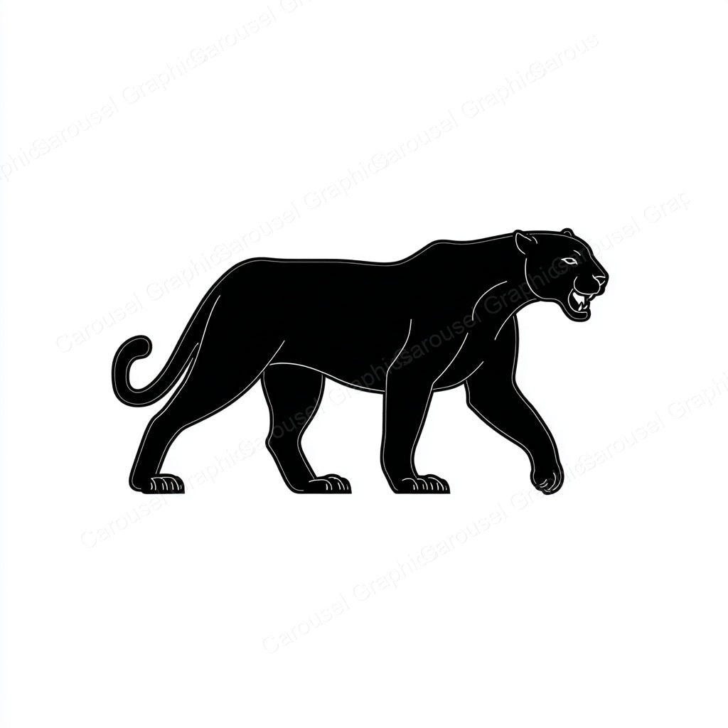 Panther Vector Graphic preview