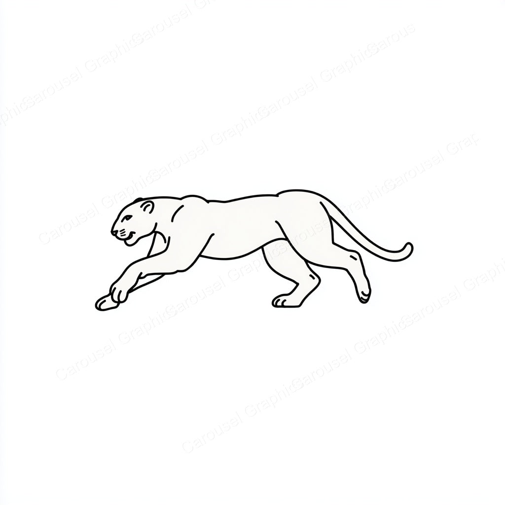 Panther Vector Graphic preview