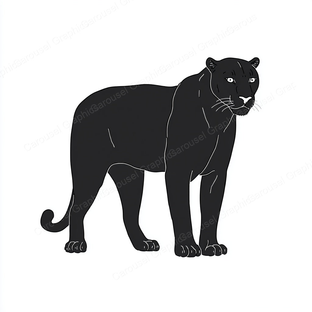 Panther Vector Graphic preview
