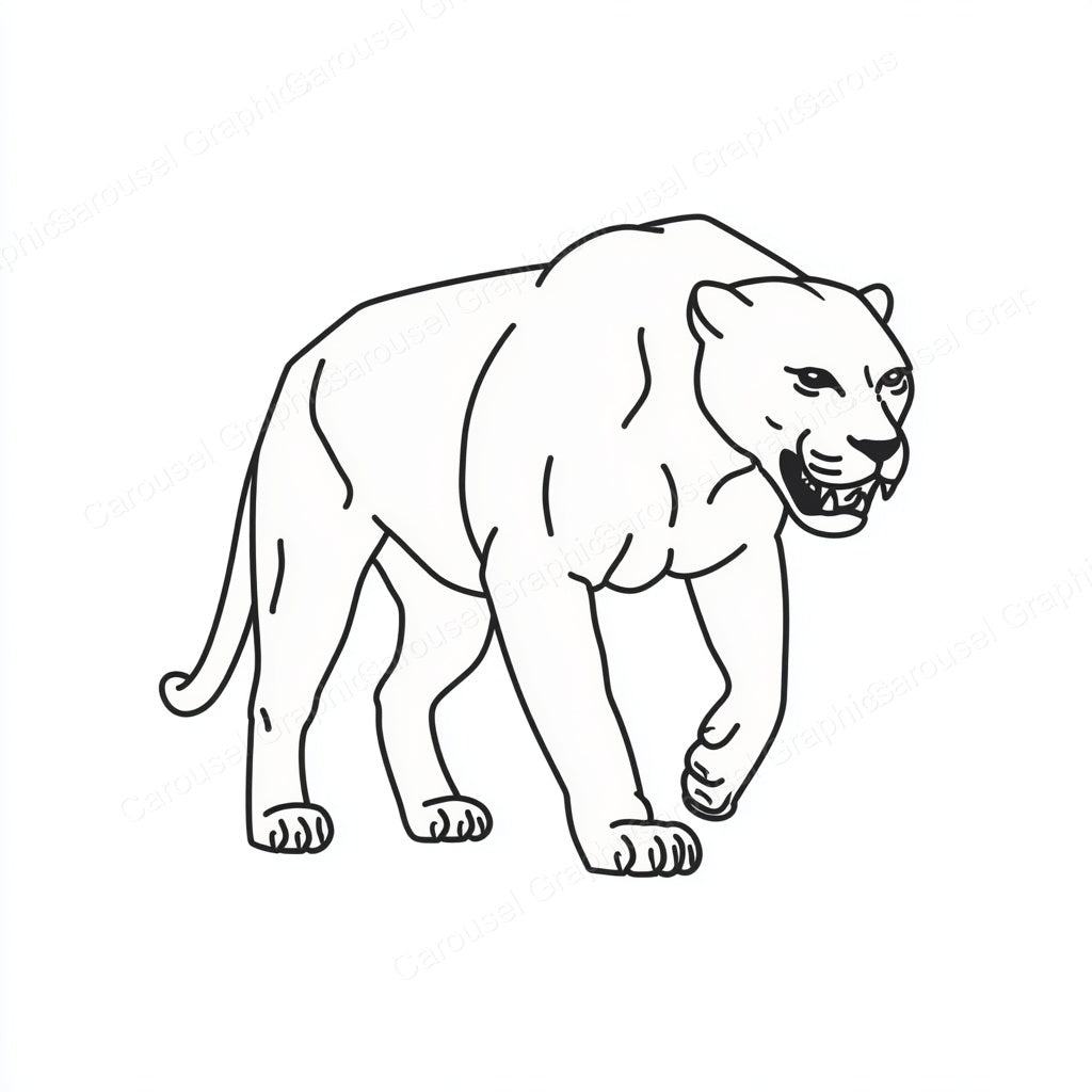 Panther Vector Graphic preview
