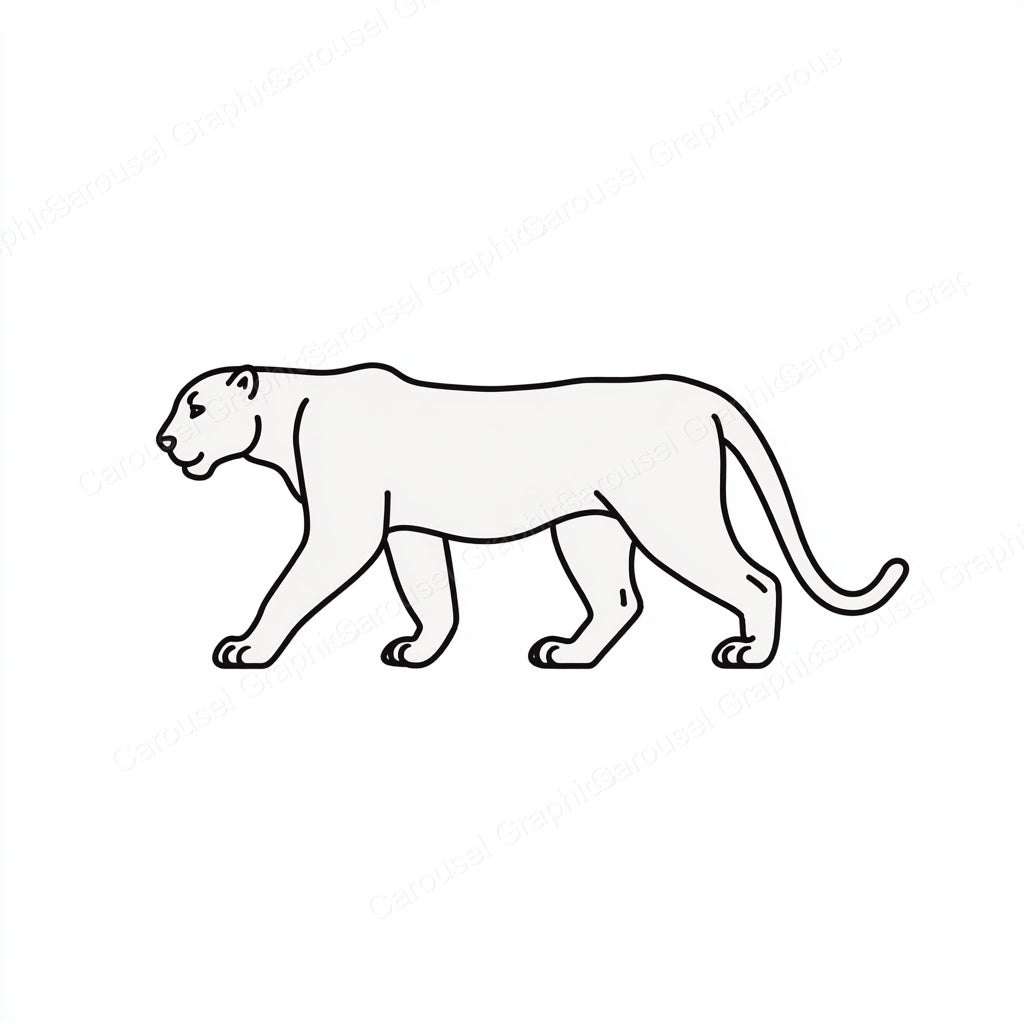 Panther Vector Graphic preview