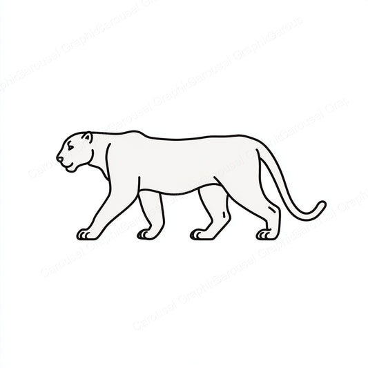 Panther Vector Graphic preview