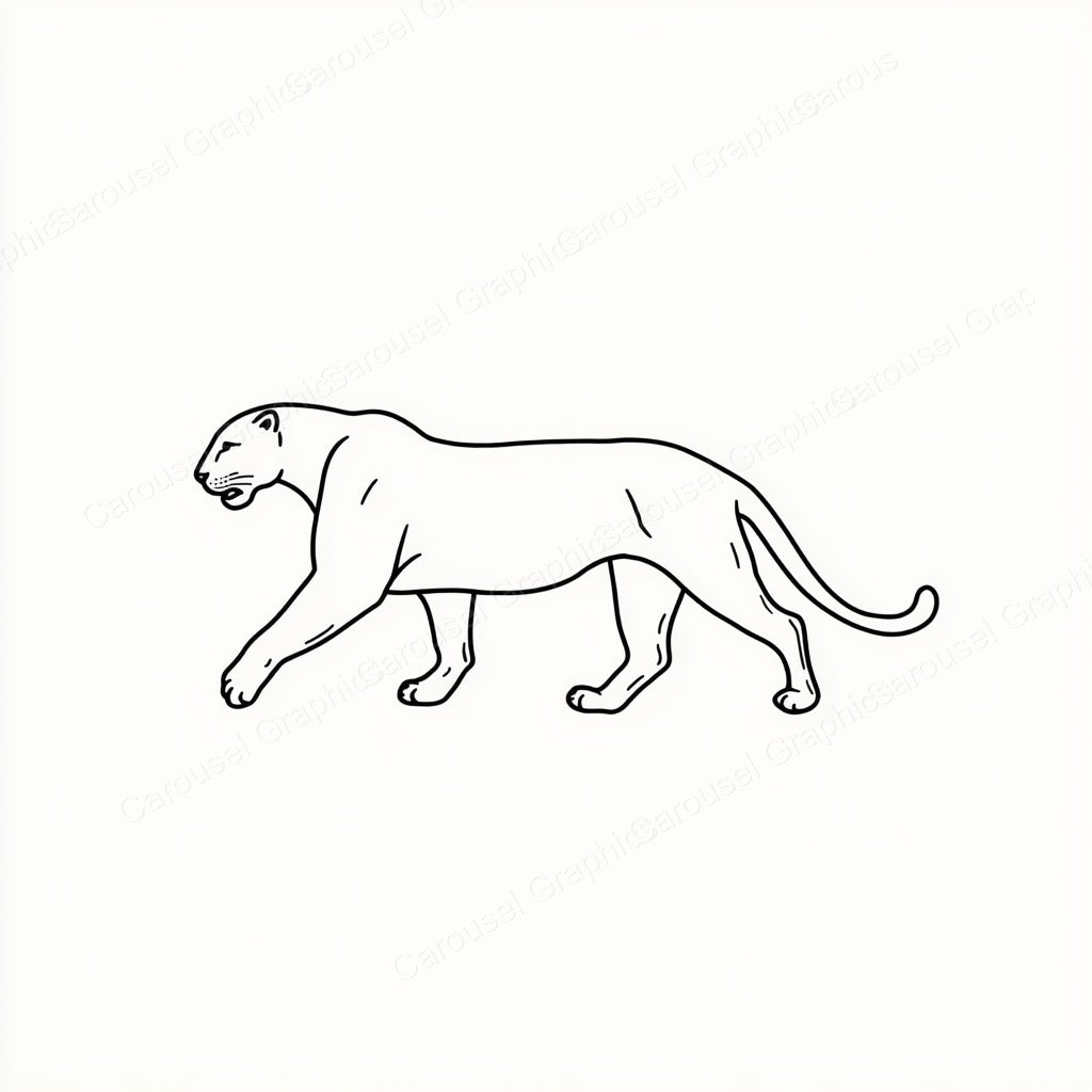 Panther Vector Graphic preview