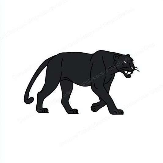 Panther Vector Graphic preview