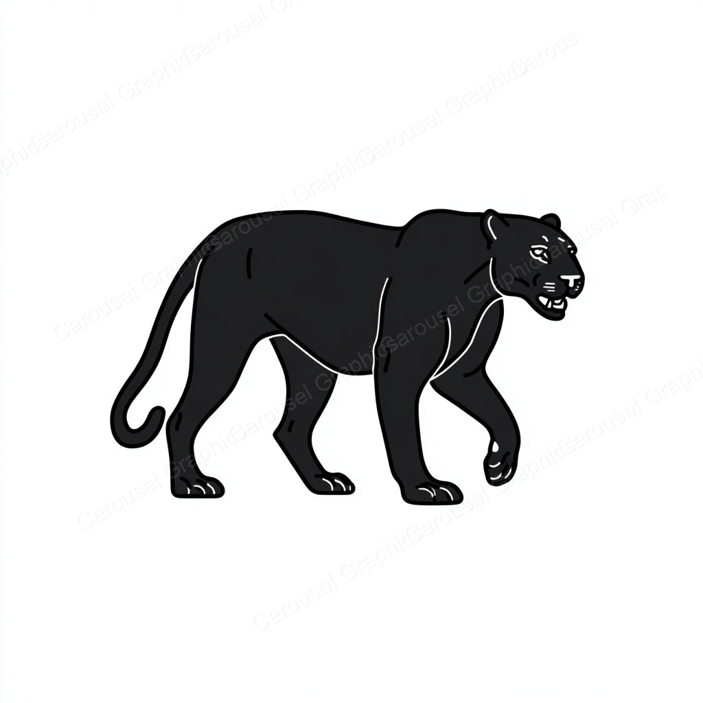Panther Vector Graphic preview