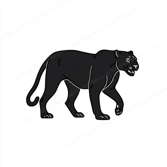 Panther Vector Graphic preview
