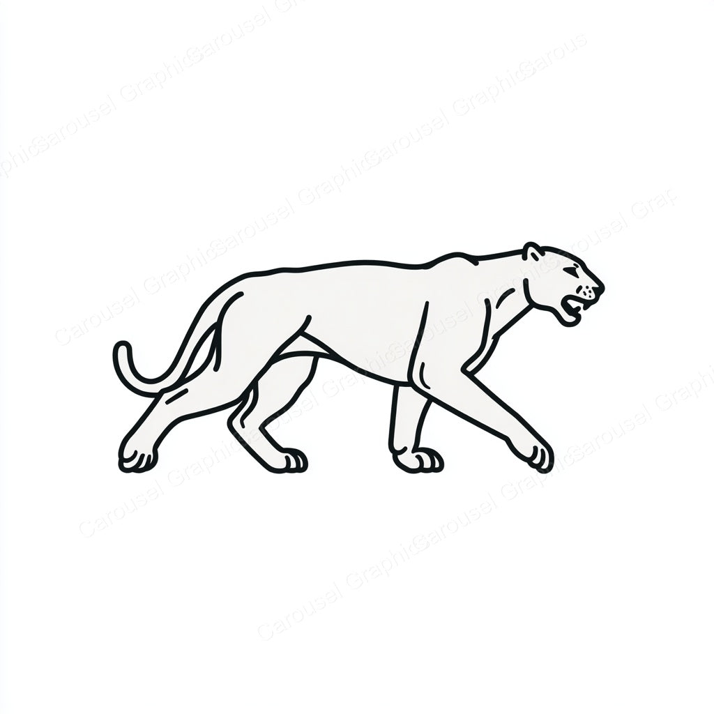 Panther Vector Graphic preview