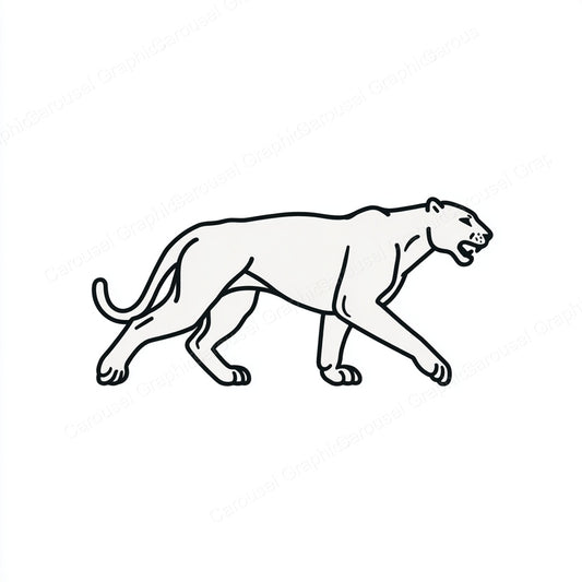 Panther Vector Graphic preview