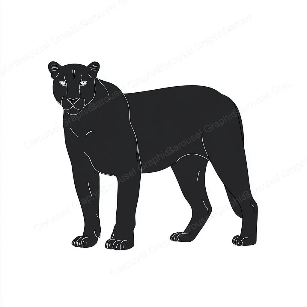 Panther Vector Graphic preview