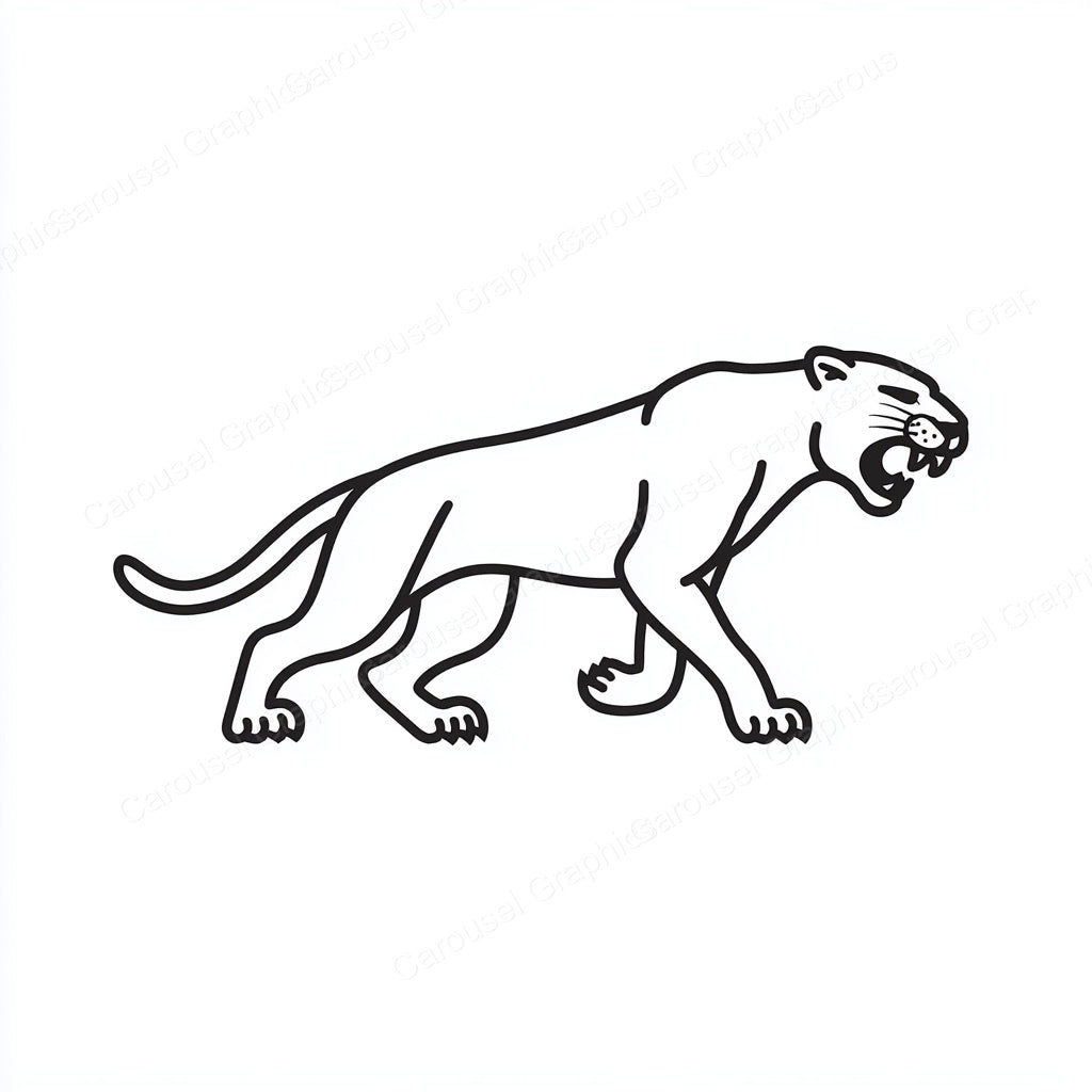Panther Vector Graphic preview