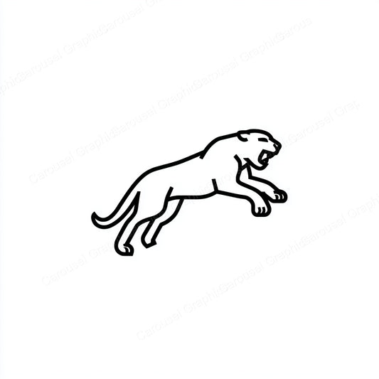 Panther Vector Graphic preview