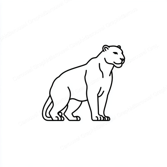 Panther Vector Graphic preview