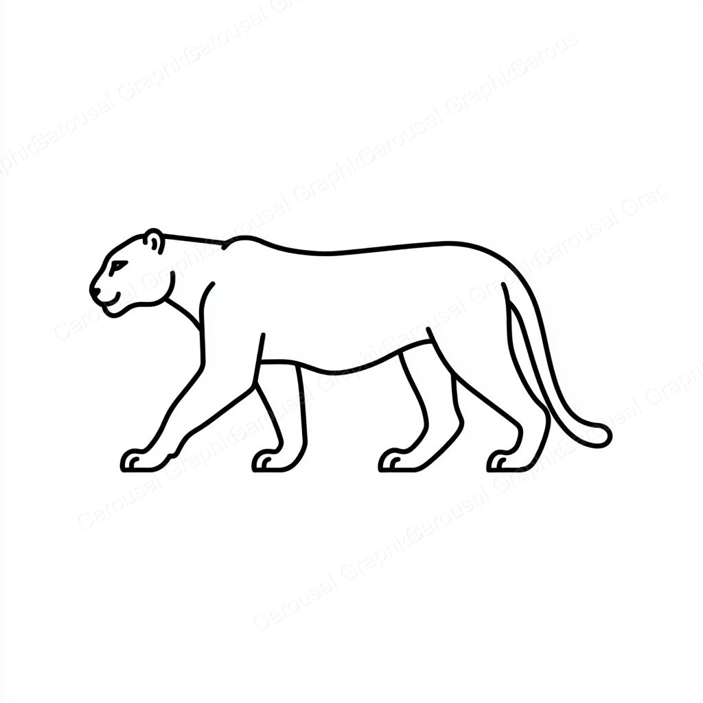 Panther Vector Graphic preview