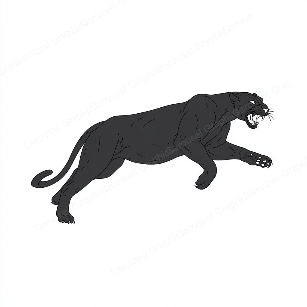 Panther Vector Graphic preview